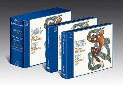 ジャン・マルティノン 「ドビュッシー管弦楽曲全集」【激安4SACD】 Jean Martinon, Debussy Complete Orchestral Music