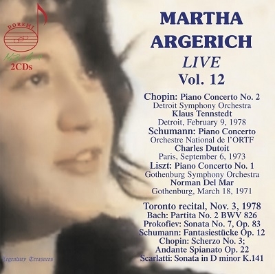 マルタ・アルゲリッチ LIVE 第12集 【激安2CD】 Martha Argerich, Live Vol.12