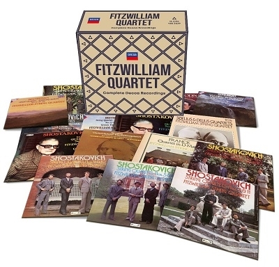 フィッツウィリアム弦楽四重奏団 「デッカ録音全集」【激安15CD-BOX】 Fitzwilliam Quartet, Complete DECCA Recordings (15CD)