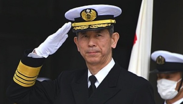 20221116海上幕僚長「レーダー照射問題と旭日旗排斥。明確にしなければ韓国と防衛交流を推進する状況にない」