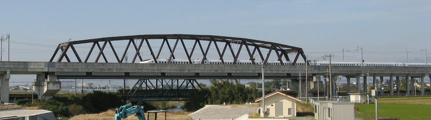 九州新幹線と鉄橋