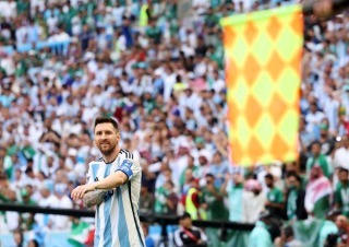 Argentina [1] - 0 Saudi Arabia - Lionel Messi penalty goal