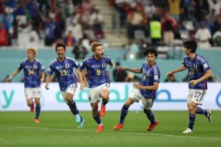 Japan [1] - 1 Spain - Ritsu Doan goal