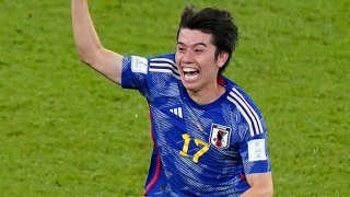 Japan [2] - 1 Spain - Ao Tanaka goal