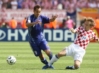 Luka Modrić Croatia vs Japan WC 2006