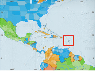 Guadeloupe map