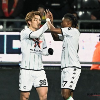 Ayase Ueda scored his 8th league goal in 22 matches for Cercle Brugge