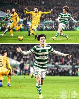A dominant first half display saw Celtic beat Livingston 3-0 with goals from Taylor, Maeda and Kyogo