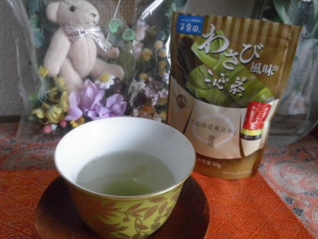 梅たっぷりうめこんぶ茶とわさび風味こんぶ茶５