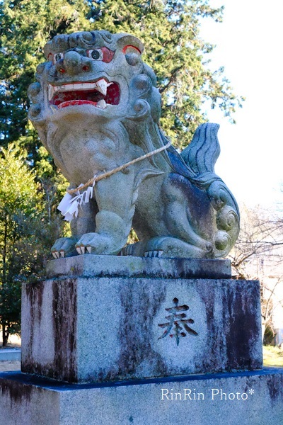 加治神社の狛犬