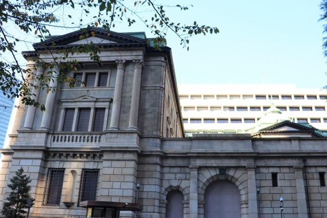 日本銀行は、空から見ると「円」の形をしているって本当？