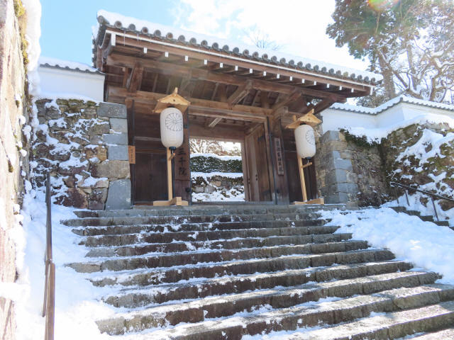 京都大原雪景色230126